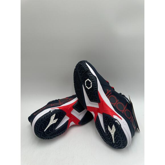 Diadora Trofeo 2 AG PKL NEW Men's Athletic Shoe Blue/Red/White US Size 8 - Picture 8 of 10